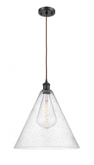 Berkshire - 1 Light - 16 inch - Oil Rubbed Bronze - Cord hung - Pendant (3442|516-1P-OB-GBC-164)