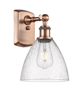 Bristol - 1 Light - 8 inch - Antique Copper - Sconce (3442|516-1W-AC-GBD-754-LED)