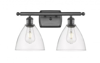 Bristol - 2 Light - 18 inch - Oil Rubbed Bronze - Bath Vanity Light (3442|516-2W-OB-GBD-752)