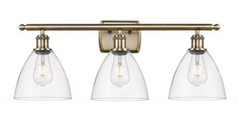 Bristol - 3 Light - 28 inch - Antique Brass - Bath Vanity Light (3442|516-3W-AB-GBD-752)