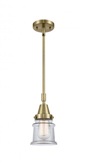 Canton - 1 Light - 7 inch - Antique Brass - Mini Pendant (3442|447-1S-AB-G182S)