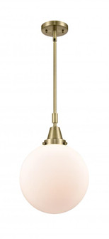 Beacon - 1 Light - 10 inch - Antique Brass - Mini Pendant (3442|447-1S-AB-G201-10)