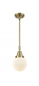 Beacon - 1 Light - 6 inch - Antique Brass - Mini Pendant (3442|447-1S-AB-G201-6)