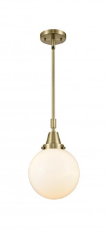 Beacon - 1 Light - 8 inch - Antique Brass - Mini Pendant (3442|447-1S-AB-G201-8)