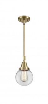 Beacon - 1 Light - 6 inch - Antique Brass - Mini Pendant (3442|447-1S-AB-G202-6)