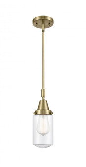 Dover - 1 Light - 5 inch - Antique Brass - Mini Pendant (3442|447-1S-AB-G312)