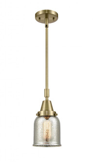 Bell - 1 Light - 5 inch - Antique Brass - Mini Pendant (3442|447-1S-AB-G58-LED)