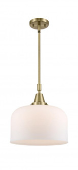 Bell - 1 Light - 12 inch - Antique Brass - Mini Pendant (3442|447-1S-AB-G71-L-LED)