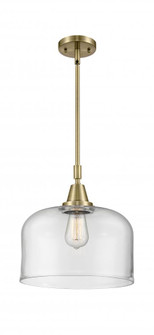 Bell - 1 Light - 12 inch - Antique Brass - Mini Pendant (3442|447-1S-AB-G72-L)