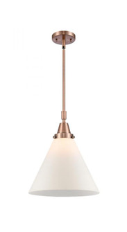 Cone - 1 Light - 12 inch - Antique Copper - Mini Pendant (3442|447-1S-AC-G41-L)