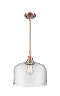 Bell - 1 Light - 12 inch - Antique Copper - Mini Pendant (3442|447-1S-AC-G72-L)