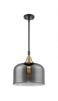 Bell - 1 Light - 12 inch - Black Antique Brass - Mini Pendant (3442|447-1S-BAB-G73-L-LED)