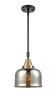Bell - 1 Light - 8 inch - Black Antique Brass - Mini Pendant (3442|447-1S-BAB-G78-LED)