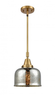 Bell - 1 Light - 8 inch - Brushed Brass - Mini Pendant (3442|447-1S-BB-G78-LED)
