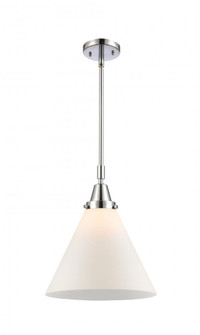 Cone - 1 Light - 12 inch - Polished Chrome - Mini Pendant (3442|447-1S-PC-G41-L-LED)