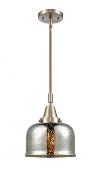 Bell - 1 Light - 8 inch - Brushed Satin Nickel - Mini Pendant (3442|447-1S-SN-G78)