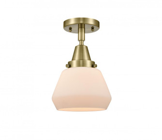 Fulton - 1 Light - 7 inch - Antique Brass - Semi-Flush Mount (3442|447-1C-AB-G171)