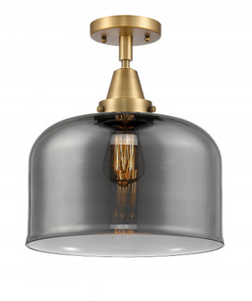 Bell - 1 Light - 12 inch - Brushed Brass - Semi-Flush Mount (3442|447-1C-BB-G73-L-LED)