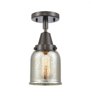Bell - 1 Light - 5 inch - Oil Rubbed Bronze - Semi-Flush Mount (3442|447-1C-OB-G58)