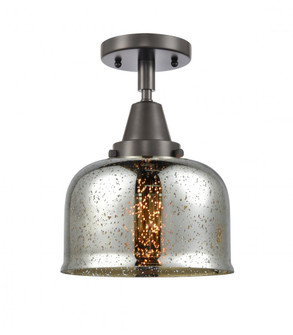 Bell - 1 Light - 8 inch - Oil Rubbed Bronze - Semi-Flush Mount (3442|447-1C-OB-G78-LED)