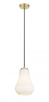 Fairfield - 1 Light - 7 inch - Satin Gold - Cord hung - Mini Pendant (3442|490-1P-SG-G571-7-LED)