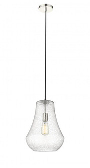 Fairfield - 1 Light - 12 inch - Polished Nickel - Cord hung - Mini Pendant (3442|491-1P-PN-G574-12-LED)