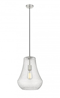 Fairfield - 1 Light - 12 inch - Brushed Satin Nickel - Cord hung - Mini Pendant (3442|491-1P-SN-G574-12-LED)