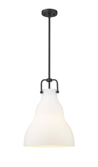 Haverhill - 1 Light - 14 inch - Matte Black - Cord hung - Pendant (3442|494-1S-BK-G591-14)