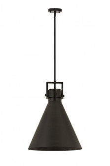 Newton Cone Pendant (3442|710-1S-BK-M711-16BK)