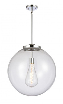 Beacon - 1 Light - 18 inch - Polished Chrome - Stem Hung - Pendant (3442|221-1S-PC-G202-18)