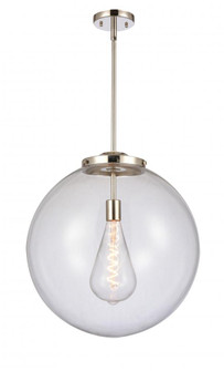 Beacon - 1 Light - 18 inch - Polished Nickel - Cord hung - Pendant (3442|221-1S-PN-G202-18)