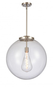 Beacon - 1 Light - 18 inch - Brushed Satin Nickel - Stem Hung - Pendant (3442|221-1S-SN-G202-18)