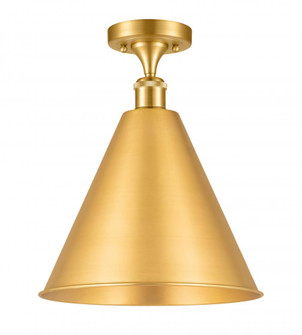 Berkshire - 1 Light - 16 inch - Satin Gold - Semi-Flush Mount (3442|516-1C-SG-MBC-16-SG)