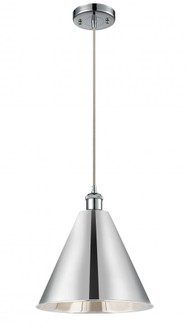 Berkshire - 1 Light - 16 inch - Polished Chrome - Cord hung - Mini Pendant (3442|516-1P-PC-MBC-16-PC-LED)