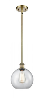 Athens - 1 Light - 8 inch - Antique Brass - Mini Pendant (3442|516-1S-AB-G122-8)