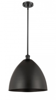 Bristol - 1 Light - 16 inch - Matte Black - Pendant (3442|516-1S-BK-MBD-16-BK-LED)