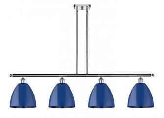 Plymouth - 4 Light - 48 inch - Polished Chrome - Stem hung - Island Light (3442|516-4I-PC-MBD-9-BL-LED)