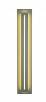 Avenue Outdoor 28'' Rectangular Sconce in Silver  with a Raised LED Panel (4450|AV3228-SLV)