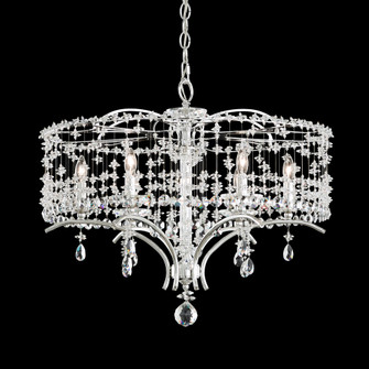Bella Rose 6 Light 120V Chandelier in White with Clear Heritage Handcut Crystal (168|TC1024N-06H)