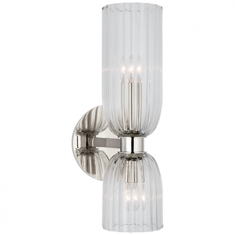 Asalea 16'' Double Bath Sconce (279|ARN 2500PN-CG)