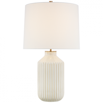 Braylen Medium Ribbed Table Lamp (279|KS 3636IVO-L)