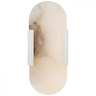 Melange 10'' Elongated Sconce (279|KW 2015PN-ALB)