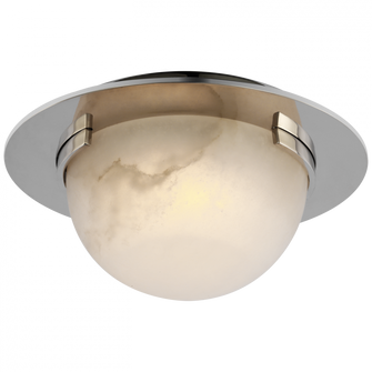 Melange 6'' Solitaire Flush Mount (279|KW 4017PN-ALB)