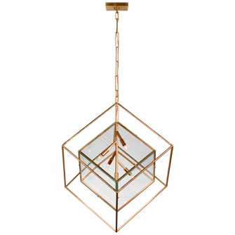 Cubed X-Large Pendant (279|KW 5025G-CG)