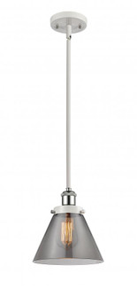 Cone - 1 Light - 8 inch - White Polished Chrome - Mini Pendant (3442|916-1S-WPC-G43)