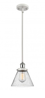 Cone - 1 Light - 8 inch - White Polished Chrome - Mini Pendant (3442|916-1S-WPC-G44)