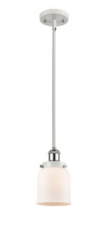 Bell - 1 Light - 5 inch - White Polished Chrome - Mini Pendant (3442|916-1S-WPC-G51-LED)