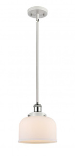 Bell - 1 Light - 8 inch - White Polished Chrome - Mini Pendant (3442|916-1S-WPC-G71)