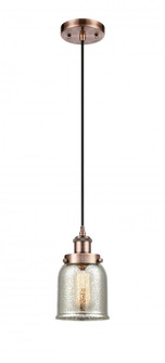 Bell - 1 Light - 5 inch - Antique Copper - Cord hung - Mini Pendant (3442|916-1P-AC-G58)