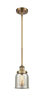 Bell - 1 Light - 5 inch - Brushed Brass - Mini Pendant (3442|916-1S-BB-G58)